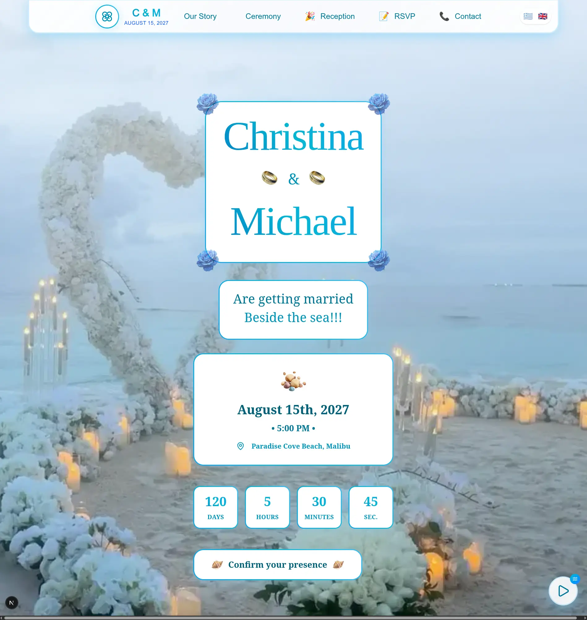 Beach Wedding